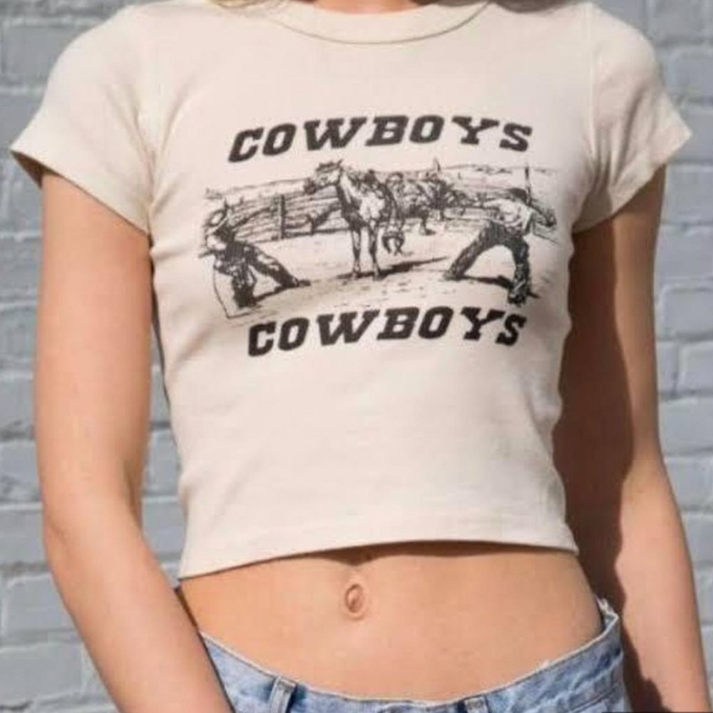 Brandy Melville Cowboys Tee